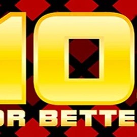 10s or Better slot logo by 1x2gaming at Binobet Casino