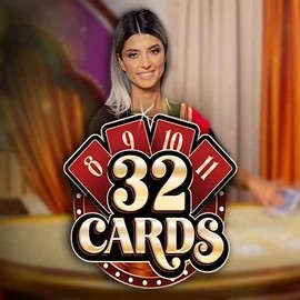 32 Cards casino game by Ezugi – featured logo at Binobet Casino