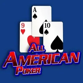 Official Table Games logo: All American Poker by RTG (Reel Time Gaming) at Binobet Casino