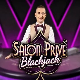 Blackjack Salon Privé slot icon by Ezugi, available at Binobet Casino