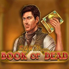 Book of Dead online game logo by Play'n GO on binobet.eu