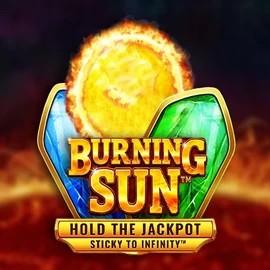 Official Slots logo: Burning Sun by Wazdan at Binobet Casino