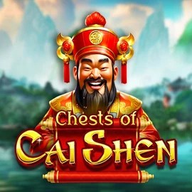 Chests of Cai Shen slot logo by Pragmatic Play at Binobet Casino