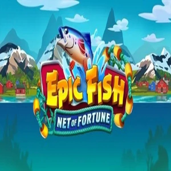 Epic Fish Net of Fortune slot logo by Quickspin at Binobet CasinoEpic Fish Net of Fortune