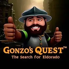 Gonzo's Quest slot logo by NetEnt at Binobet CasinoGonzo's Quest