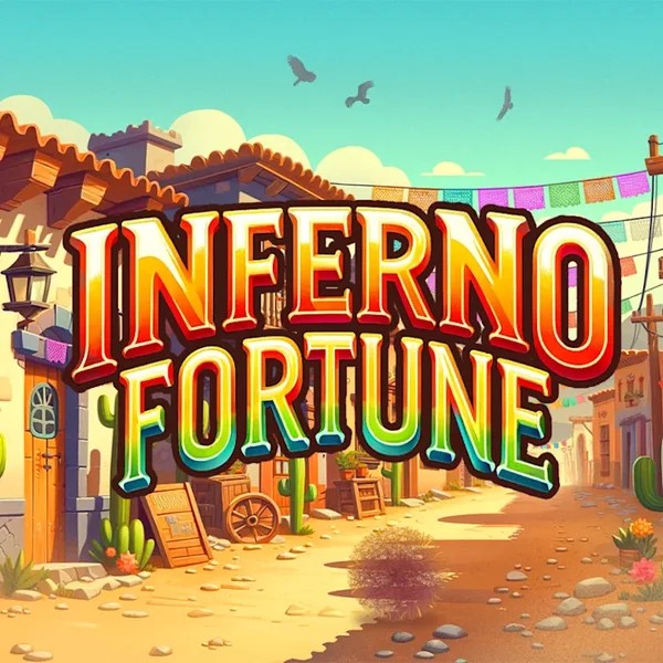 Inferno Fortune slot visual from Atomic Slot Lab available on binobet.eu