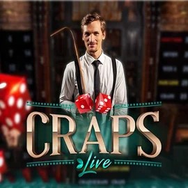 Live Craps logo by Evolution Binobet Casino