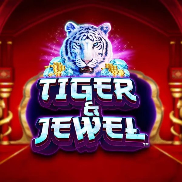 Tiger and Jewel slot logo by Greentube at Binobet Casino